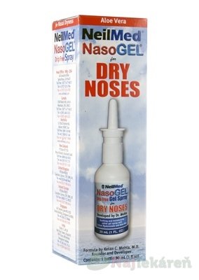 E-shop NeilMed NasoGEL for DRY NOSES sprej, zvlhčenie nosa, 30 ml
