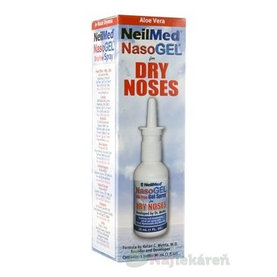 NeilMed NasoGEL for DRY NOSES sprej, zvlhčenie nosa, 30 ml