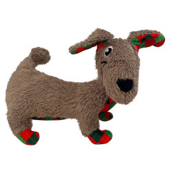 Kong Dog Holiday PupSqueaks Tucker pískacia hračka pre psy, veľ. M