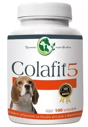 E-shop Colafit 5 kĺbová a dermálna výživa pre psy 100cps