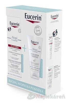 E-shop Eucerin Kazeta ATOPI CONTROL krém Acute 40ml+ krém na ruky 75ml