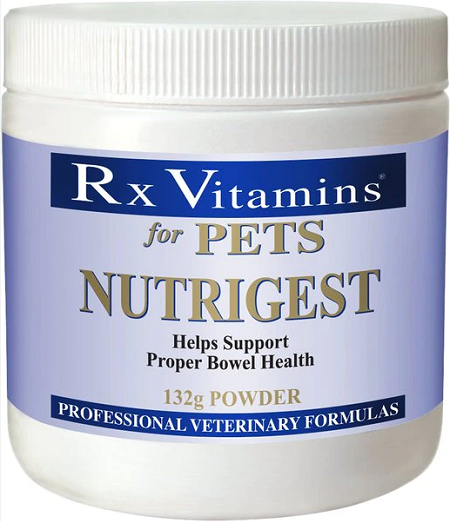 E-shop Nutrigest bulk powder na podporu výživy črevnej sliznice pre psy a mačky 132g