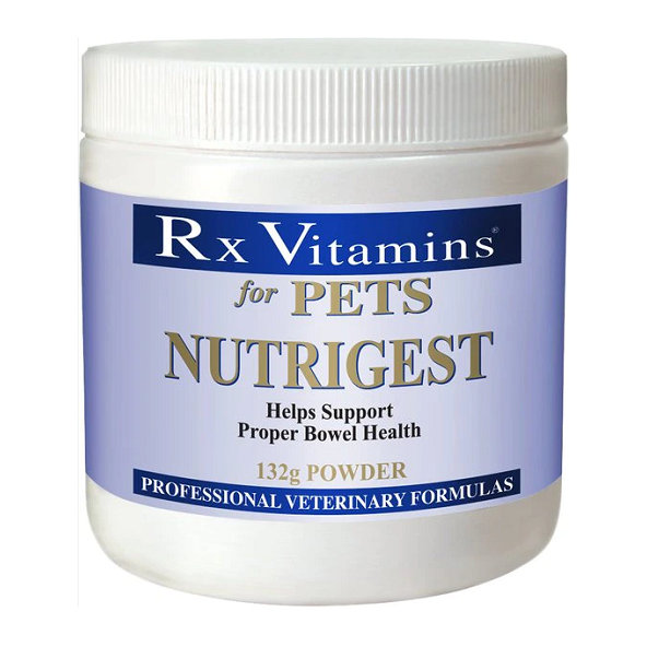 Nutrigest bulk powder na podporu výživy črevnej sliznice pre psy a mačky 132g