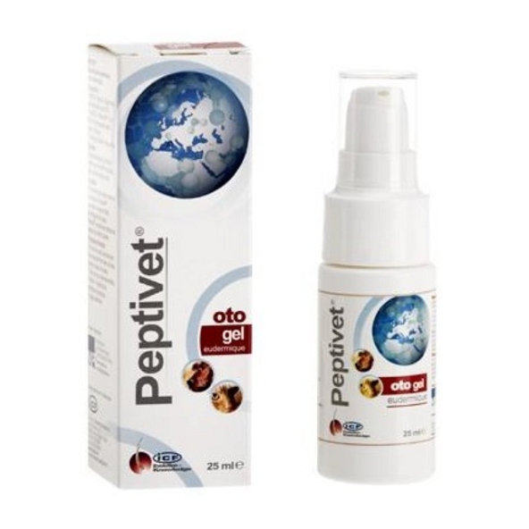 Peptivet Oto gel ušný gel pre psy a mačky 25 ml