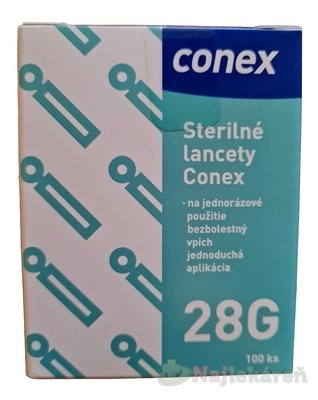 E-shop Conex Sterilné lancety 28G do odberového pera 100 ks