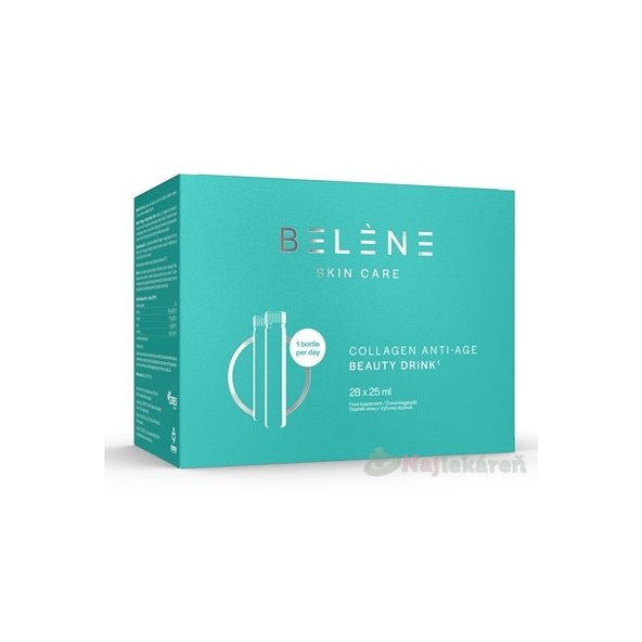 BELENE COLLAGEN ANTI-AGE BEAUTY DRINK ampulky 28x25 ml
