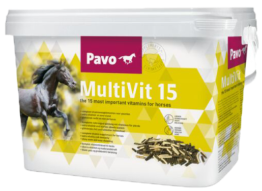 E-shop PAVO MultiVit 15 granule pre kone 3kg