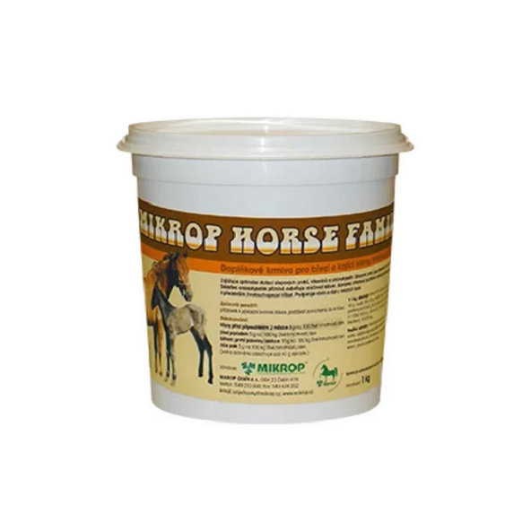 MIKROP Horse Family doplnkové krmivo pre kone 1kg