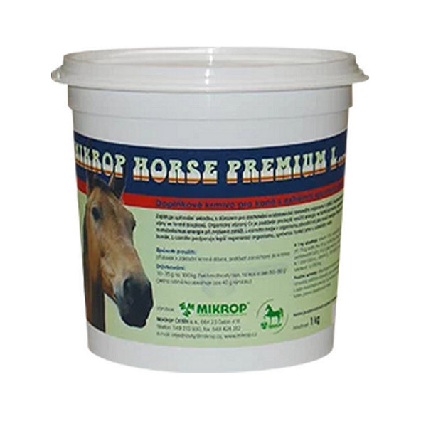MIKROP Horse Premium L- carnitín pre kone 1kg