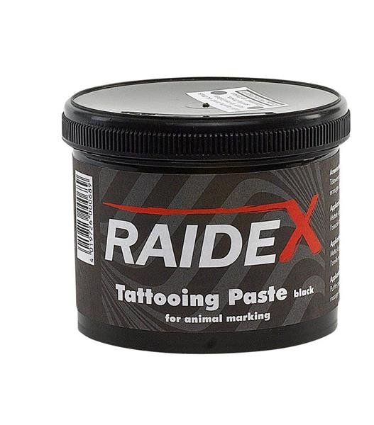 E-shop Raidex farba tetovacia čierna 600g