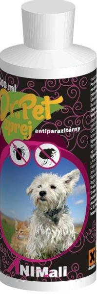 Spray Dr.Pet antiparazitárny s repelentným účinkom pre psy a mačky 200ml