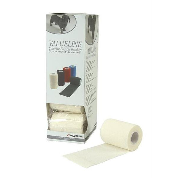 Bandáž KRUUSE VALUELINE pre zvieratá 7,5 cm x 4,5 m, 10ks