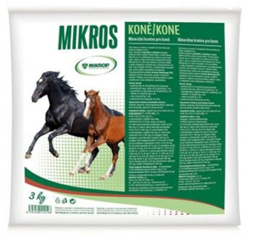 E-shop MIKROS Horse plus minerály a vitamíny pre kone 3kg