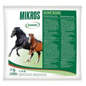 MIKROS Horse plus minerály a vitamíny pre kone 3kg