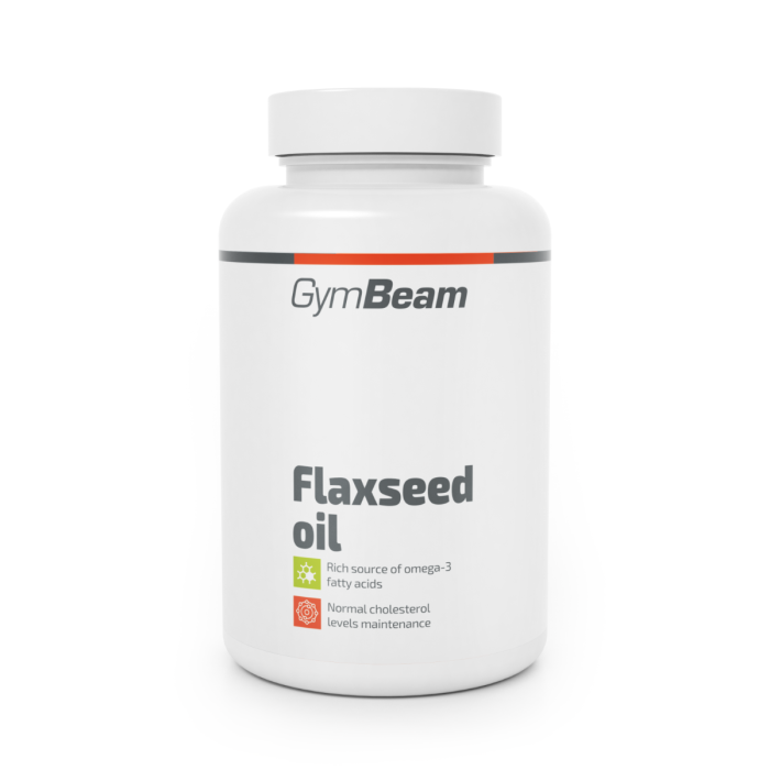 E-shop Flaxseed oil - GymBeam 90 kapsúl