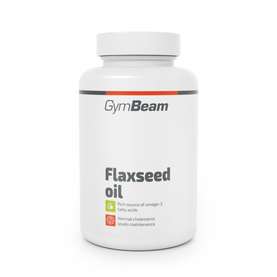 Flaxseed oil - GymBeam 90 kapsúl