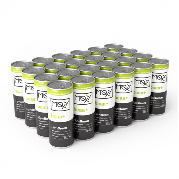 Moxy bcaa+ Energy Drink 250 ml - GymBeam, príchuť citrón limetka