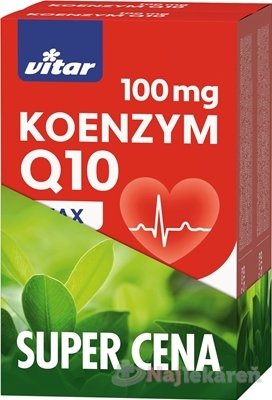 E-shop VITAR KOENZYM Q10 MAX 100 mg DUOPACK 2x60 ks