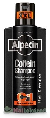 E-shop ALPECIN Coffein Shampoo C1 Black Edition kofeínový šampón proti vypadávaniu vlasov 375 ml