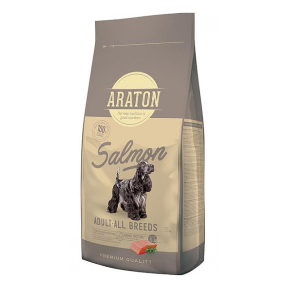 ARATON dog adult salmon granule s lososom pre dospelé psy 15kg
