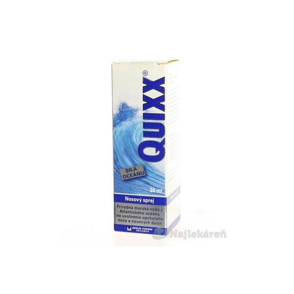 QUIXX hypertonický nosový sprej na nádchu a alergiu 30 ml
