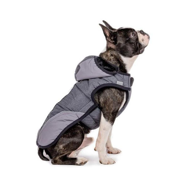 Oblečenie Samohýl - Esmé Lux II  šedá vesta pre psy 28cm