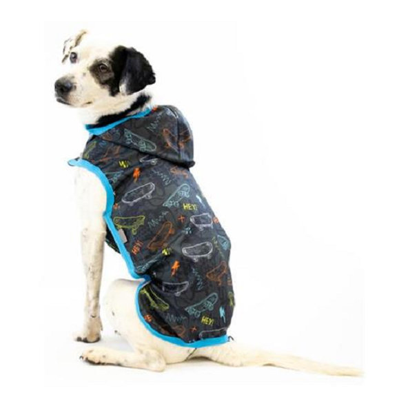 Oblečenie Samohýl - Pláštenka Flos skateboardy pre psy 36cm