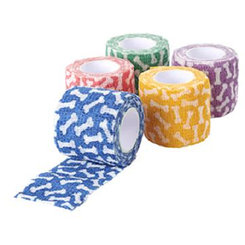 Bandáž KRUUSE Fun-Flex Bones 7,5 cm x 4,5 m, 10ks