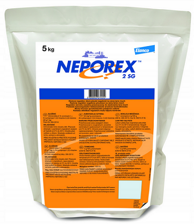 E-shop Neporex® 2 SG granulovaný larvicíd proti muchám a blchám 5kg