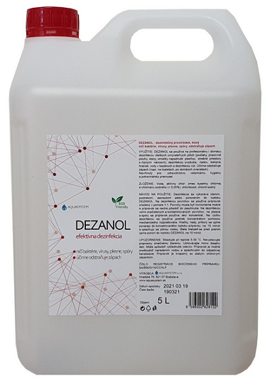 E-shop Dezanol bandaska dezinfekčný biocídny prostriedok 5000ml