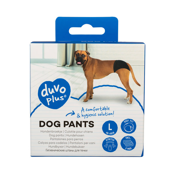 DUVO+ háracie nohavičky pre psy L, 40-49cm