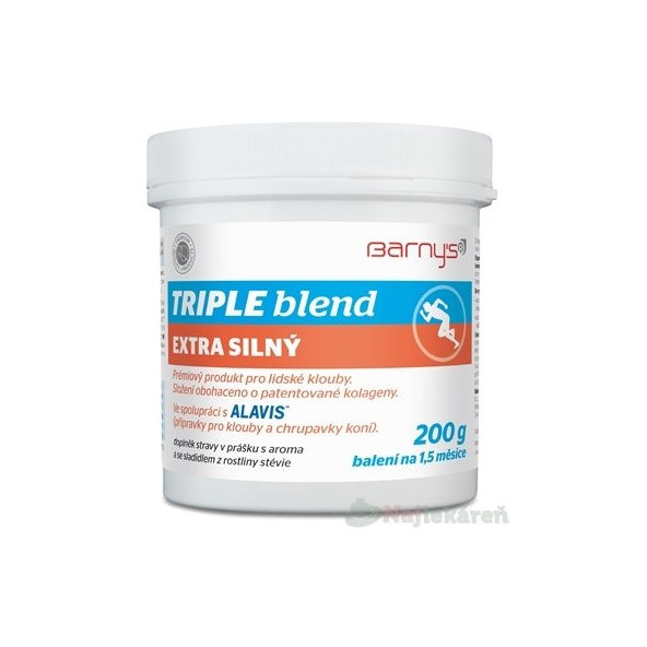 Barny's TRIPLE blend EXTRA SILNÝ 200g
