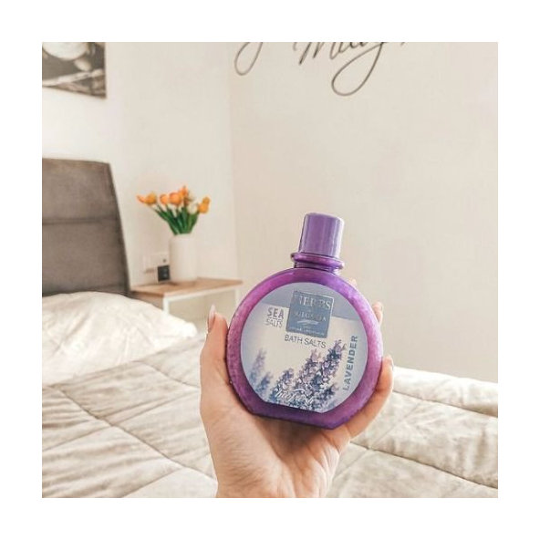 Morská kúpeľová soľ z levandule 360g Biofresh