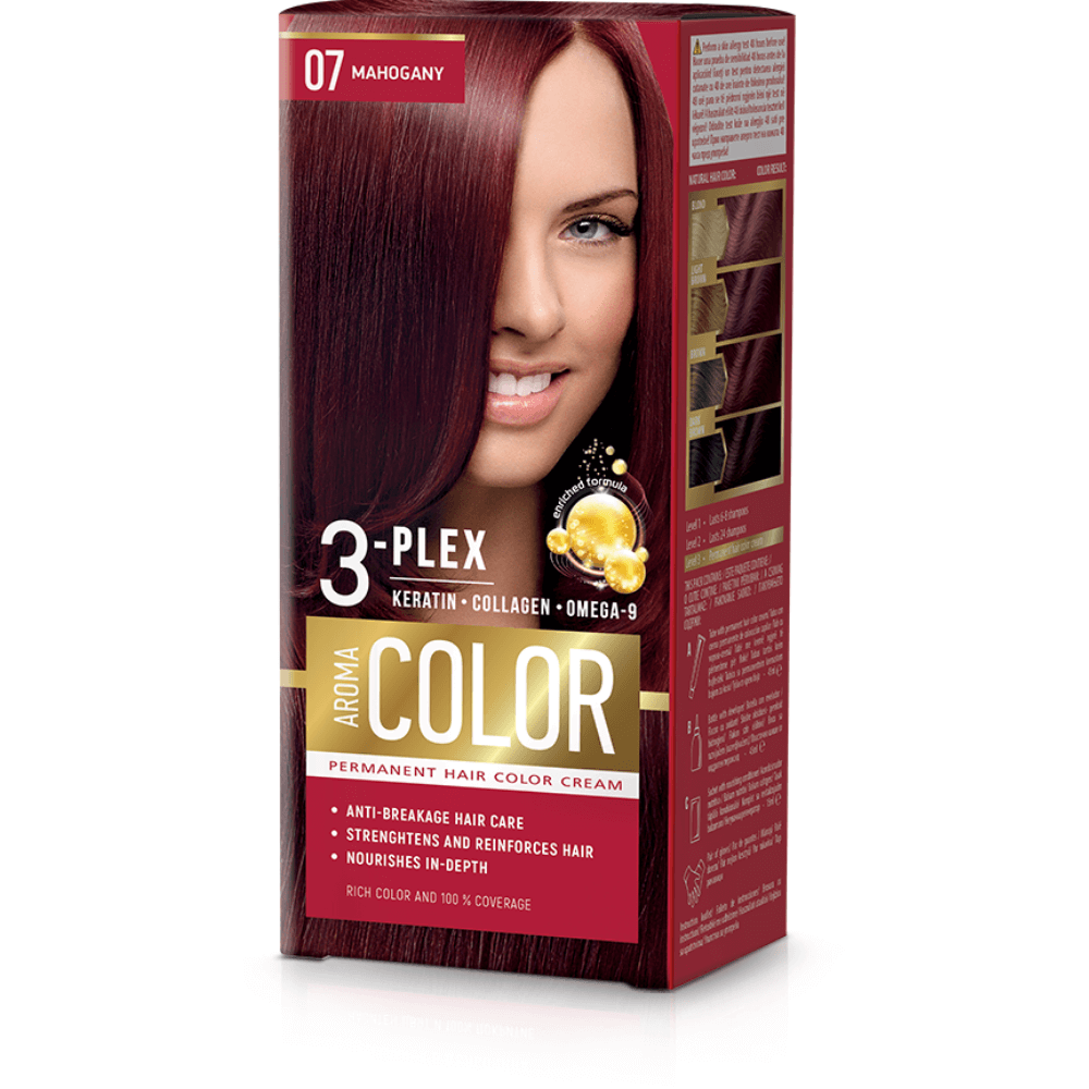 E-shop Farba na vlasy - mahagón č.07 Aroma Color