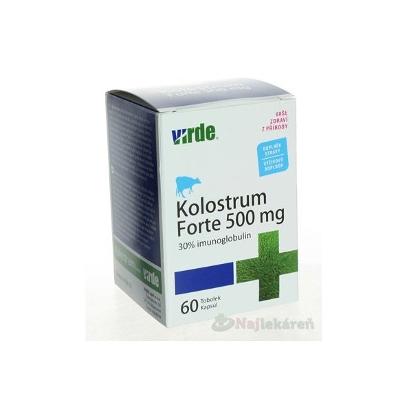 VIRDE KOLOSTRUM FORTE 500 mg
