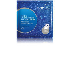 Intenzívna hydratačná maska na tvár a krk s kyselinou hyalurónovou TianDe 1 ks