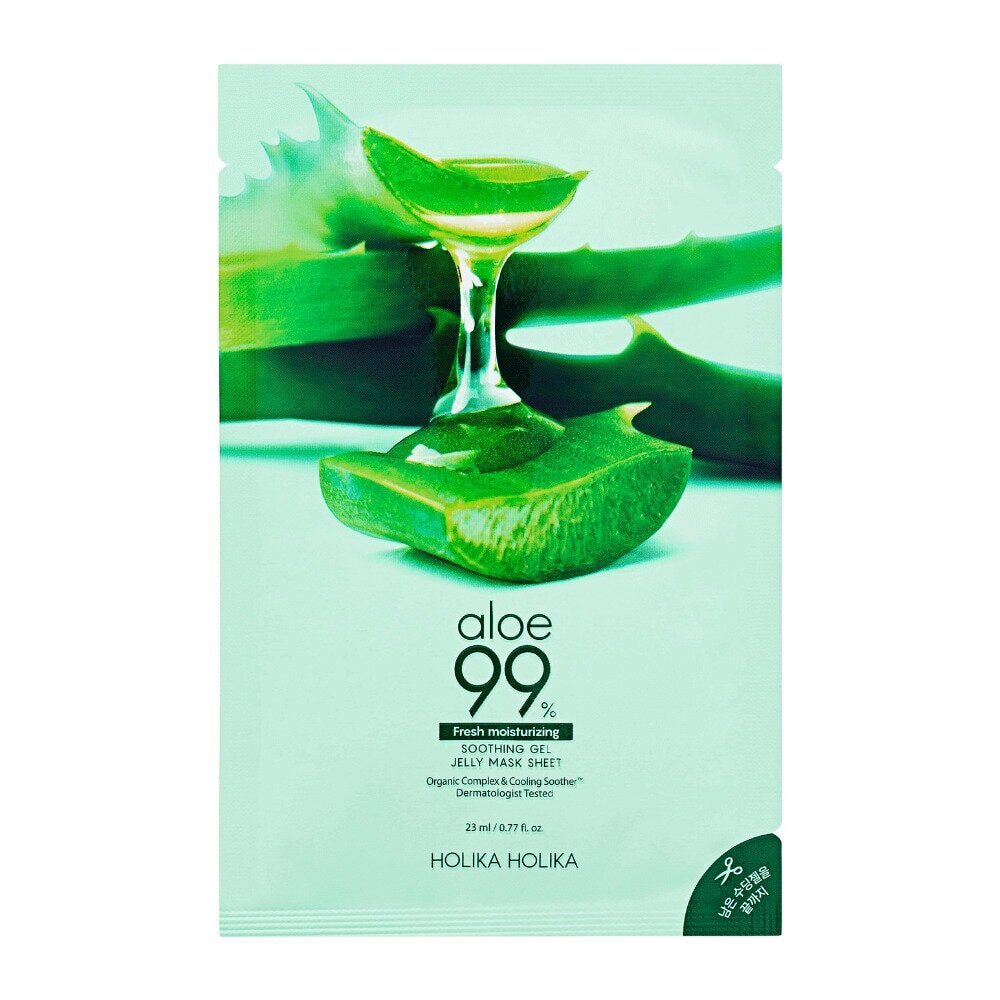 E-shop Aloe 99% Hydratačná plátienková maska Holika Holika 23 ml