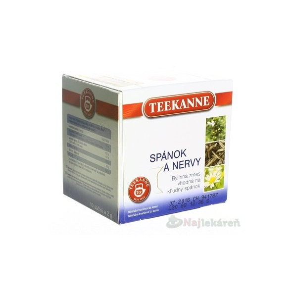 TEEKANNE BČ Spánok a nerv, 10x2g