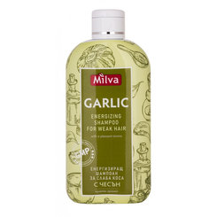 Šampón s Cesnakom energizujúci pre oslabené vlasy Milva 200 ml