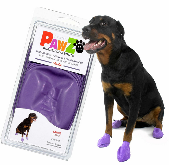 E-shop PAWZ topánka ochranná pre psy L čierna/fialová 12ks/bal.