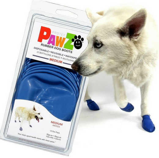E-shop PAWZ topánka ochranná pre psy M čierna/modrá 12ks/bal.