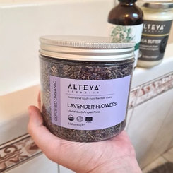 Prírodné vysušené kvietky z levandule 80 g Alteya