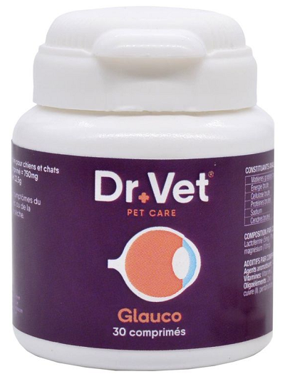 E-shop Dr. Vet Glauco+ výživa očí pre psy a mačky 30tbl