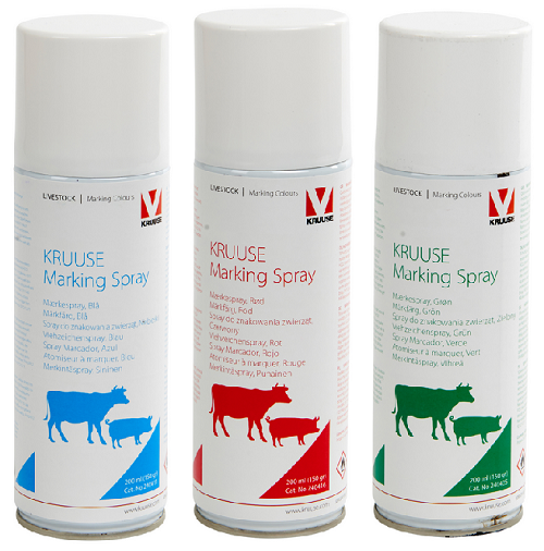 E-shop Porcimark červený spray na označovanie zvierat 200ml