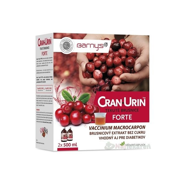 Barny's CRAN-URIN FORTE na močové cesty 1000 ml