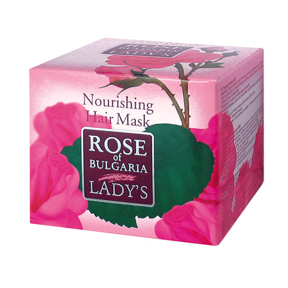 Vyživujúca maska na vlasy z ružovej vody 230ml Biofresh