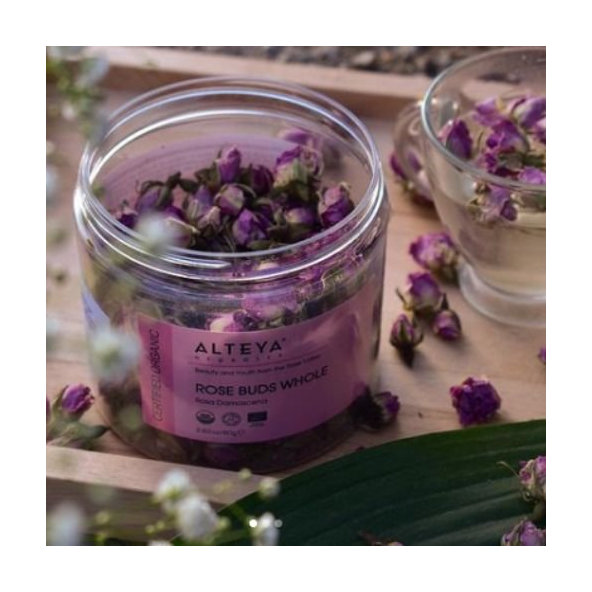 Prírodné ružové púčiky 80 g Alteya