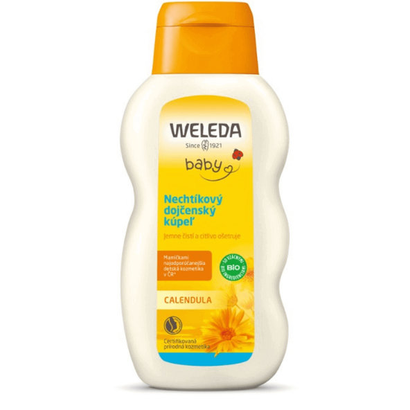 Nechtíkový dojčenský kúpeľ Weleda 200 ml