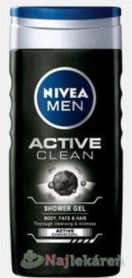 E-shop NIVEA MEN SPRCHOVÝ GÉL Active Clean 250ml