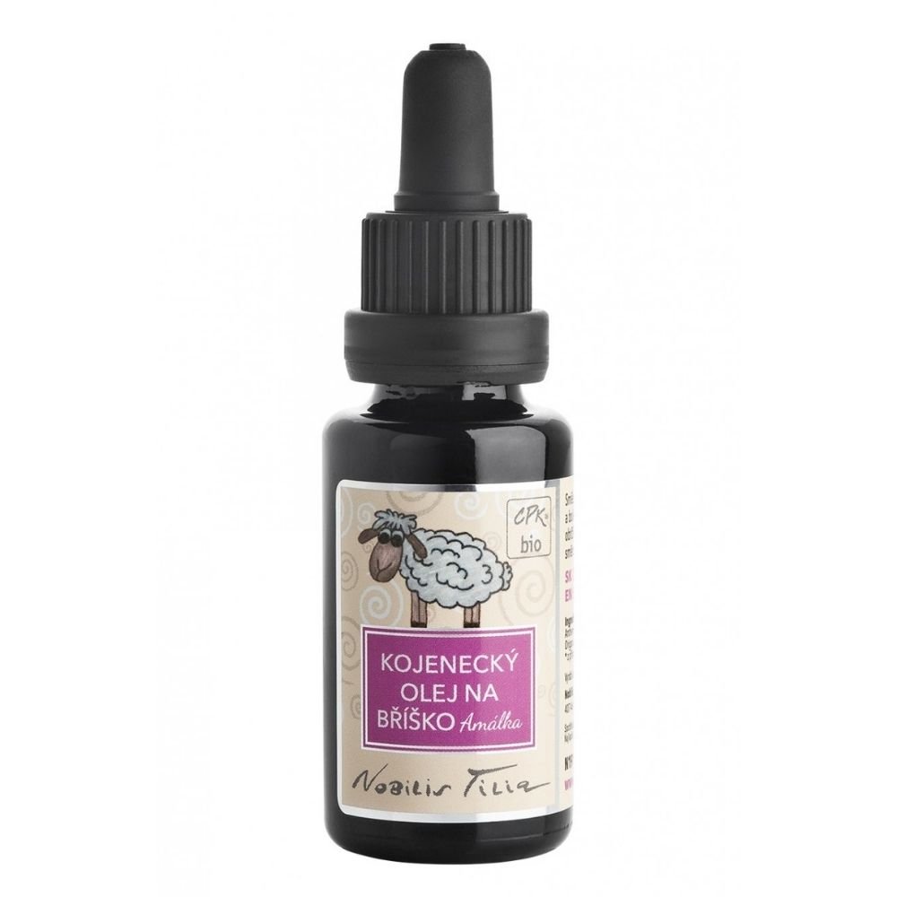 NOBILIS Tilia Dojčenský olej na bruško Amálka 20ml